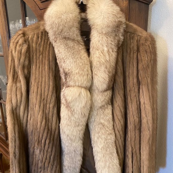 Evans Furs Chicago Jackets & Coats Evans Furs Chicago Fox Coat From